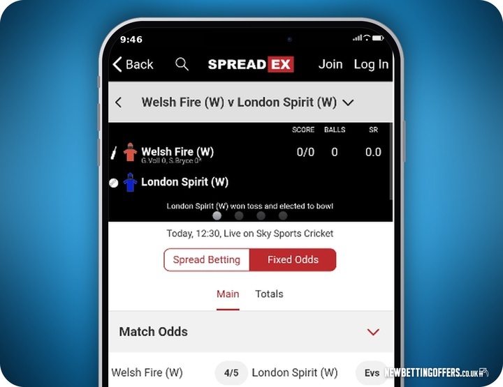 Spreadex Sports Betting